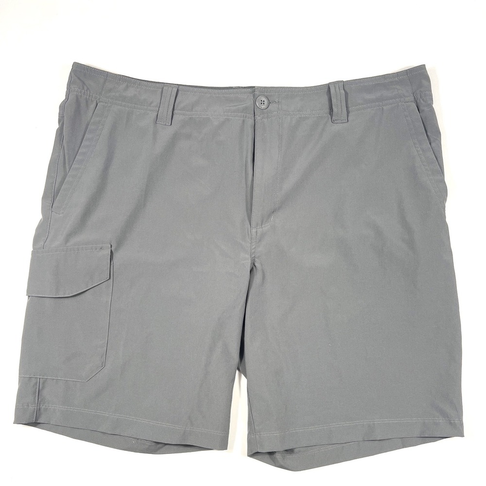 Columbia Eaglecrest 10" Shorts 38 Charcoal Gray UPF 50 Hiking Outdoor Gorpcore